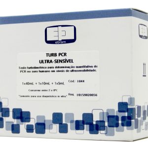 TURB PCR ULTRA SENSIVEL 1X40ML + 1X10ML + CALIBRADOR 5ML - EBRAM