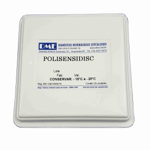 POLISENSIDISC 12 - STAPHYLOCOCCUS SPP - 25 UN - DME