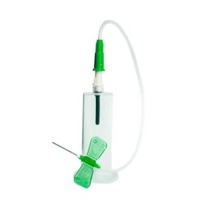 ESCALPE PARA COLETA DE SANGUE A VACUO 21G  - 50 UN - FIRSTLAB