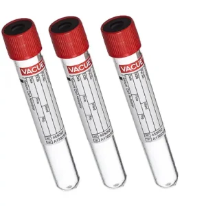 TUBO ATIVADOR DE COAGULACAO 9ML TAMPA VERMELHA/PRETO 16X100 50 UN - VACUETTE